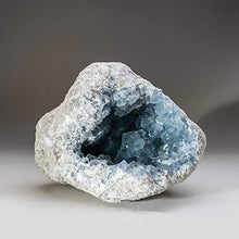Load image into Gallery viewer, Astro Gallery of Gems Blue Celestite Cluster Geode from Sankoany, Ketsepy Mahajanga, Madagascar (27.6 lbs) - BC79
