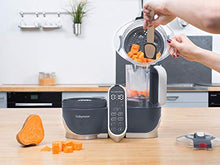 Load image into Gallery viewer, Babymoov Baby Cook Duo Baby Food Maker Steamer and Blender, Baby Food Maker for Infants and Toddlers 6 in 1 Baby Food Processor, Defroster, Sterlizer, Bundled with HogoR Organic Baby Food Cookbook
