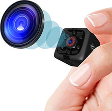 Load image into Gallery viewer, Mini Spy Camera 1080P Hidden Camera - Portable Small HD Nanny Cam with Night Vision and Motion Detection - Indoor Covert Security Camera for Home and Office - Hidden Spy Cam - Built-in Battery
