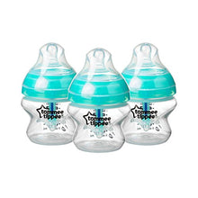 Load image into Gallery viewer, Tommee Tippee Advanced Anti-Colic Newborn Baby Bottle Feeding Set, Heat Sensing Technology, BPA-Free , Teal , 10 Piece Set
