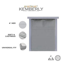 Load image into Gallery viewer, 1000-Thread-Count 100% Cotton Sheet Silver King-Sheets Set, 4-Pc Long-Staple Combed Cotton Best-Bedding Sheets For Bed, Breathable, Soft &amp; Silky Sateen Weave Fits Mattress Upto 18'' Deep Pocket
