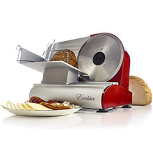 Load image into Gallery viewer, Excalibur Do It Yourself Electric Food Slicer with Smooth Blade, 7.5-Inch, Red
