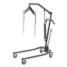 Load image into Gallery viewer, Drive Medical Hydraulic Patient Lift | Six Point Cradle, 5-Inch Casters | Silver Vein
