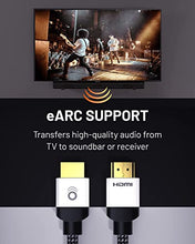 Load image into Gallery viewer, ECHOGEAR in-Wall TV &amp; Soundbar Power Kit &amp; Certified 8 Foot HDMI 2.1 Cable - Includes Low Voltage Cable Management to Conceal TV &amp; Soundbar Wires - Ultra High Speed HDMI Cable Gets 4k@120Hz
