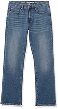 Load image into Gallery viewer, Amazon Essentials Men's Straight-Fit Stretch Bootcut Jean, Medium Vintage, 32W x 34L
