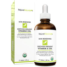 Load image into Gallery viewer, Vitamin E Oil - 100% All Natural &amp; USDA Organic (LARGE 4oz Bottle) Visibly Reduce the Look of Scars, Stretch Marks, Dark Spots &amp; Wrinkles for Hydrated &amp; Youthful Skin. Face &amp; Body Moisturizer
