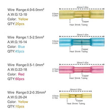 Load image into Gallery viewer, 210pcs Heat Shrink Wire Connectors Sopoby 135 pcs Heat Shrink Crimp Butt Connectors Mixed with 75 pcs Solder Seal Wire Connectors 26-10GA Electrical Connectors Waterproof Assorted Wire cnectors Kit
