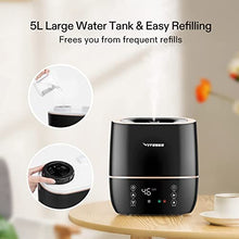 Load image into Gallery viewer, VIVOSUN 2-in-1 5L Warm &amp; Cool Mist Humidifier and Air Circulator Fan

