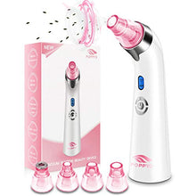 Load image into Gallery viewer, Blackhead Remover Pore Vacuum - Electric Blackhead Vacuum Cleaner Blackhead Extractor Tool Device Comedo Removal Suction Beauty Device for Women（Pink)
