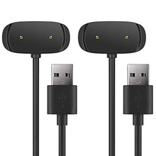 Load image into Gallery viewer, TUSITA [2-Pack] Charger Compatible with Amazfit GTR 2, GTR 2e, GTS 2, GTS 2e, GTS2 Mini, Pop, Pop pro, Bip U, T-REX Pro(Not for T-REX), Zepp E, Zepp Z - USB 2 Pins 14mm Charging Cable 3.3ft 100cm
