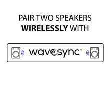 Load image into Gallery viewer, Portable Dual 6.5" Tailgate Bluetooth Speaker with WaveSync Flashing 7-Color LED Lights Rechargeable Up to 5 Hours Play Time
