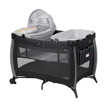 Load image into Gallery viewer, Safety 1st Play-and-Stay Play Yard, Easy fold, Full-Size Play Yard with Removable Full Bassinet, High Street
