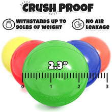 Load image into Gallery viewer, Click N' Play Ball Pit Balls for Kids, Plastic Refill 2.3 Inch Balls, 100 Pack, 6 Bright Colors, Phthalate and BPA Free, Includes a Reusable Storage Bag with Zipper, Great Gift for Toddlers and Kids
