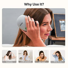 Load image into Gallery viewer, Electric Scalp Massager, RENPHO Waterproof Portable Head Massager with 4 Replacement Massage Heads, Handheld Head Scratcher for Hair Growth, Stress Relief, Deep Cleaning, Full Body Massage
