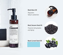 Load image into Gallery viewer, [DearKlairs] Gentle Black Deep Cleansing Oil, Makeup Cleansing Oil Cleanser, 150ml, 5.07oz, Daily Face Wash Remover, No Clogging Pores, Hydrating, K Beauty, All skin types
