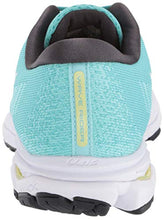 Load image into Gallery viewer, Mizuno Women's Wave Rider 23 WAVEKNIT Running Shoe, Blue Turquoise- White, 9.5 B
