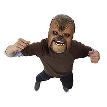 Load image into Gallery viewer, Star Wars Movie Roaring Chewbacca Wookiee Sounds Mask, Funny GRAAAAWR Noises, Sound Effects, Ages 5 and up, Brown (Amazon Exclusive)

