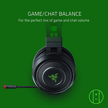 Load image into Gallery viewer, Razer Nari Ultimate for Xbox One Wireless 7.1 Surround Sound Gaming Headset: HyperSense Haptic Feedback - Auto-Adjust Headband - Retractable Mic – For Xbox One, Xbox Series X &amp; S - Black/Green
