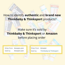 Load image into Gallery viewer, Baby Sunscreen Natural Sunblock from Thinkbaby, Safe, Water Resistant Sunscreen - SPF 50+ (6 ounce)
