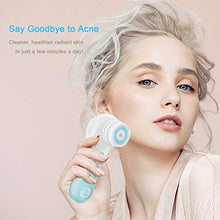Load image into Gallery viewer, Facial Cleansing Brush,UMICKOO Face Brush Waterproof With 5 Exfoliating Heads,Rotary Spin Brush Cleansing System for Gentle Exfoliation and Deep Scrubbing
