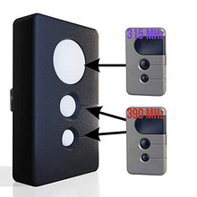Load image into Gallery viewer, Garage Door Opener Remote Replacement for Liftmaster 370LM Sears Craftsman 2 Frequency 315mhz 390mhz Transmitter Control Purple Red Learn Button
