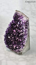 Load image into Gallery viewer, Natural Amethyst (2 lb to 3 lb) Crystal Clusters Stone from Uruguay Raw Geode Quartz - Deep Purple Color
