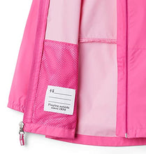 Load image into Gallery viewer, Columbia Girls' Little Switchback II Jacket, Pink Ice, Small
