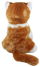Load image into Gallery viewer, Shelter Pets Series Two: Jeffrey - 10" Orange and White Cat Plush Toy Stuffed Animal - Based on Real-Life Adopted Pets - Benefiting The Animal Shelters They were Adopted from - Kitten Kitty
