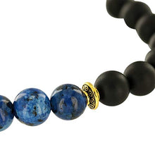 Load image into Gallery viewer, Believe London Onyx Gemstone Bracelet Healing Bracelet Chakra Bracelet Anxiety Crystal Natural Stone Men Women Stress Relief Reiki Yoga Diffuser Semi Precious
