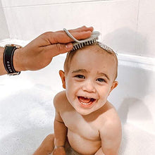 Load image into Gallery viewer, haakaa Silicone Shampoo Brush - Soft Cradle Cap Brush Comb | Hair Scalp Massager, Soft Bristles for Newborns &amp; Toddlers,Ideal Baby Registry Gift - 1pk
