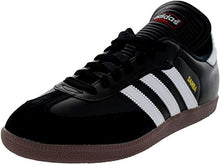 Load image into Gallery viewer, adidas Men's Samba Classic Soccer Shoe,Black/Running White,13 M US
