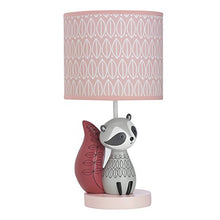 Load image into Gallery viewer, Lambs &amp; Ivy Little Woodland Lamp with Shade &amp; Bulb, Gray
