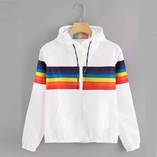 Load image into Gallery viewer, Women's Water-Resistant Hooded Quick Dry Athletic Windbreaker Jacket Hoodie
