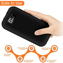Load image into Gallery viewer, COMLIFE Portable Hand Warmer, 20000mAh Electric Camping Long-Lasting Pocket Warmer &amp; Reusable Larger Capacity Type-C Power Bank, Single/Dual-Sided Quick Heating, LED Display, Up to 14 Hours of Heat
