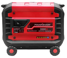 Load image into Gallery viewer, PowerSmart PS52 3000W Portable Inverter Generator, red, Black
