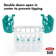 Load image into Gallery viewer, OXO Tot Dishwasher Basket for Bottle Parts &amp; Accessories, Teal
