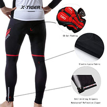 Load image into Gallery viewer, X-TIGER Cycling Clothes for Men Long Sleeve Mountain Bike Road Bicycle Shirt Jeresys Pants Padded Bike Jakcet Outfit Red
