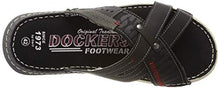 Load image into Gallery viewer, Dockers by Gerli Men's 44ps002-607100 Mules, Black (Schwarz 100), 9/9.5 UK
