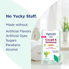 Load image into Gallery viewer, Hyland’s Naturals Baby Cough &amp; Immune with Agave, Elderberry &amp; Pomegranate - Soothes Cough and Cold, &amp; Supports Immunity - Daytime - 2 Fl. Oz.
