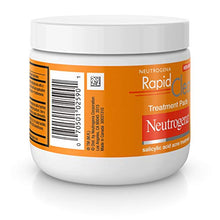 Load image into Gallery viewer, Neutrogena Rapid Clear Acne Face Pads with Salicylic Acid Acne Treatment Medicine to Fight Face Breakouts, Oil Free Pads with Maximum Strength Salicylic Acid Acne Medicine, 60 ct
