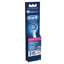 Load image into Gallery viewer, Oral-B Sensitive Gum Care Electric Toothbrush Replacement Brush Heads Refill, 3 Count
