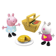 Load image into Gallery viewer, Peppa Pig Peppa's Adventures Peppa's Picnic Playset, Preschool Toy with 2 Figures and 8 Accessories, for Ages 3 and Up

