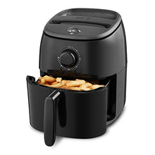 Load image into Gallery viewer, DASH Tasti-Crisp™ Electric Air Fryer Oven Cooker with Temperature Control, Non-Stick Fry Basket, Recipe Guide + Auto Shut Off Feature, 1000-Watt, 2.6Qt, Black
