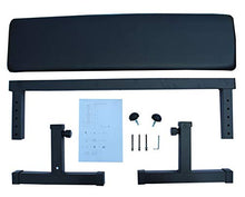 Load image into Gallery viewer, KLB Sport Height Adjustable Utility Flat Weight Bench (Black)
