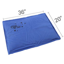 Load image into Gallery viewer, K&amp;H Pet Products Coolin' Pet Pad Large Blue 20" x 36"
