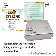 Load image into Gallery viewer, Natural raw citrine stud earrings with white gold over 925 sterling silver, 6 to 7mm rough genuine quality november birthstone gift for her, Uniquelan Jewelry (Citrine)
