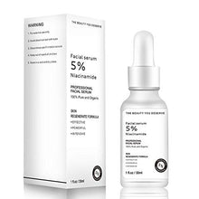 Load image into Gallery viewer, Alatimi Niacinamide Facial Serum, 5% Vitamin B3 Pure Hyaluronic Acid Removes Acne Spots Moisturizes for Facial Neck Chest (Niacinamide Facial Serum)
