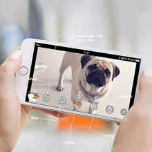 Load image into Gallery viewer, SKYMEE Dog Camera Treat Dispenser,WiFi Full HD Pet Camera with Two-Way Audio and Night Vision,Compatible with Alexa(White)

