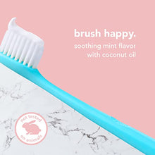 Load image into Gallery viewer, Hello Sensitivity Relief and Whitening Fluoride Toothpaste for Sensitive Teeth, Soothing Mint with Coconut Oil, Vegan, SLS Free, Gluten Free and Peroxide Free, 4.7 Ounce (Pack of 4)
