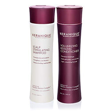 Load image into Gallery viewer, Keranique Shampoo and Conditioner Set for Hair Growth and Thinning Hair | Keratin Hair Treatment | Keratin Amino Complex, Free of Sulfates, Dyes and Parabens, 8 Fl Oz
